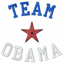 TEAM OBAMA EMBROIDERED SHIRTS