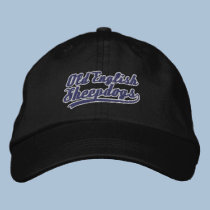 Team Old English Sheepdog embroidered hats