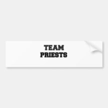 Team Priests Bumper Sticker