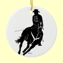 team ropers ornaments