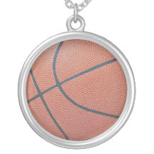 Team Spirit_Basketball texture_necklace pendant