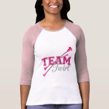Team Twirl Baton T Shirt