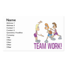Team Work Business Card