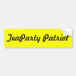 TeaParty Patriot Bumper Sticker