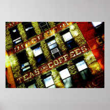 TEAS AND COFFEES POSTERS