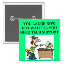 tech support joke pins