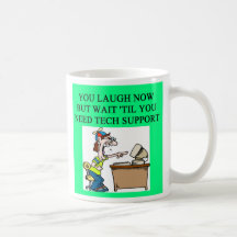 tech support, tech support coffee mug