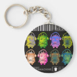 Techno Robot II Keychain