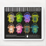 Techno Robot II Mousepad