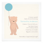 Teddy Bear Baby Shower Invitation - Boy