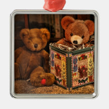 Teddy Bear Christmas Ornament