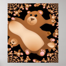 Teddy Bear Dream Print