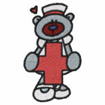 Teddy Bear Nurse Embroidered Shirt