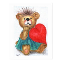 Teddy Bear Post Cards