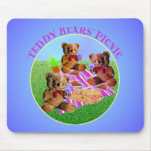 Teddy Bears Picnic Mouse Pads