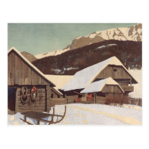 TEE Austrian Winter Post Card