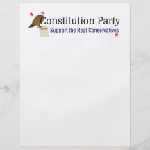 TEE Constitution Party Custom Flyer