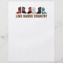TEE Country Line Dance Flyers