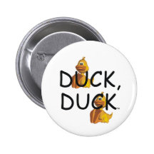 TEE Duck Duck Pinback Button