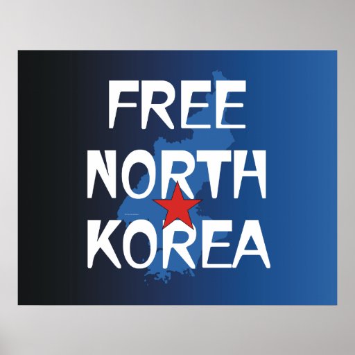 TEE Free North Korea Posters