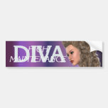 TEE High Maintenance Diva Bumper Sticker