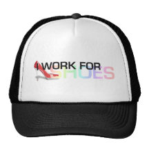 TEE I Work For Shoes Mesh Hat