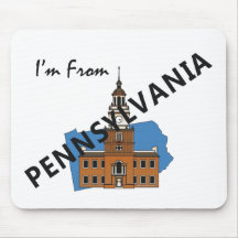 TEE I'm From Pennsylvania Mouse Mats