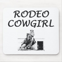 TEE Rodeo Cowgirl Mouse Pad