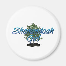 TEE Shenandoah Woman Magnets