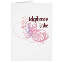 Telephone Babe Card