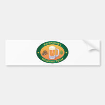 Telephones Drinking Team Bumper Stickers