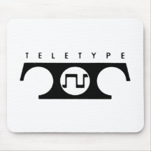 Teletype Mouse Pad
