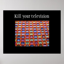 Television overdose posters