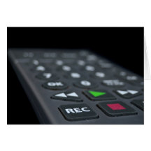 Television Remote Cards