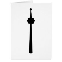 Television tower cards