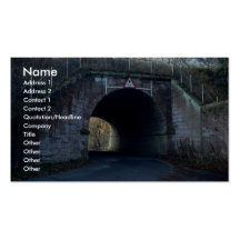 Telfords aqueduct at Market Drayton, Shropshire, U Business Card