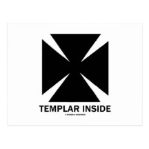Templar Inside Post Card