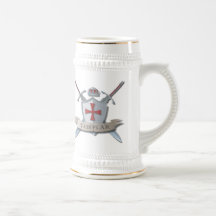 Templar stein coffee mug
