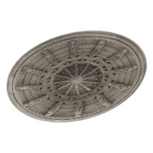 Temple Ceiling III Dinner Plate
