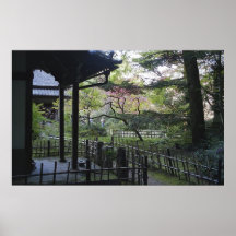 Temple of Moss - Kyoto Japan Posters