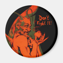Temptation Refrigerator Magnet