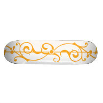 Tendrillon Ivory (Amber) Skateboard Deck skateboards