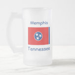Tennessee Flag Map City Mug