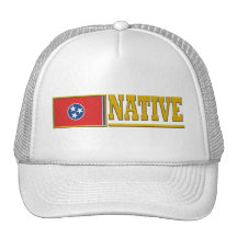 Tennessee Native Trucker Hats