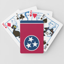 Tennessee State Flag Playing Cards