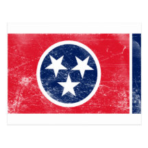 Tennessee State Flag Post Card