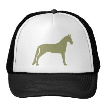 Tennessee Walking Horse (olive green) Mesh Hat