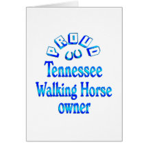 Tennessee Walking Horse Owner Greeting Cards