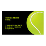 Tennis Ball business card