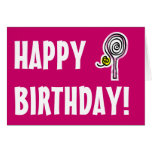 Tennis Birthday Card